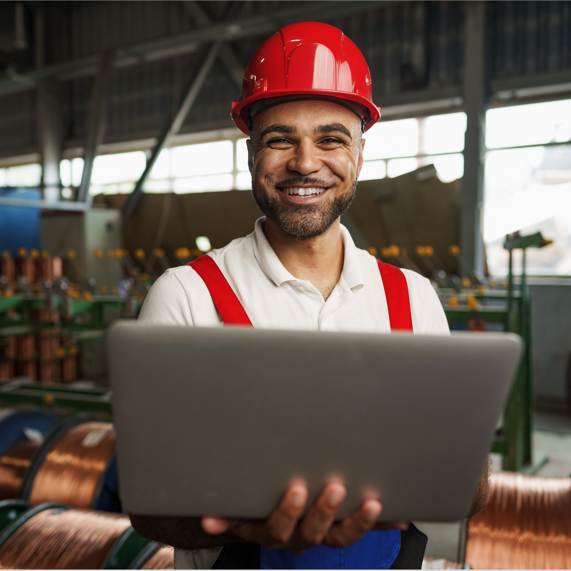 Homem trabalhando com Supply Chain Planning